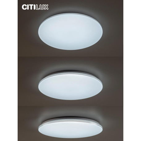 Потолочный светодиодный светильник с пультом ДУ Citilux Симпла CL714900G, LED 90W 3000-5500K + RGB 7700lm - миниатюра 7
