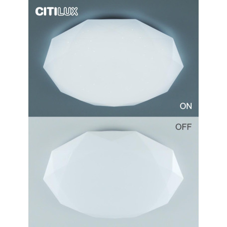 Потолочный светодиодный светильник с пультом ДУ Citilux Астрон CL733680G, LED 68W 3000-5500K + RGB 5800lm - миниатюра 40
