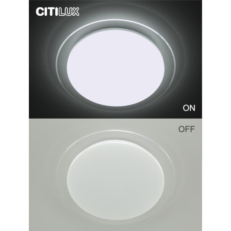 Потолочный светодиодный светильник с пультом ДУ Citilux Спутник CL734330G, LED 33W 3000-5500K + RGB 2700lm - миниатюра 12