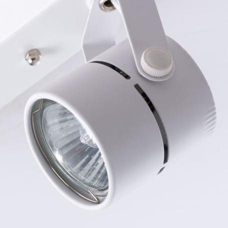 Потолочный светильник с регулировкой направления света Arte Lamp Mizar A1311PL-2WH, 2xGU10x50W - миниатюра 3