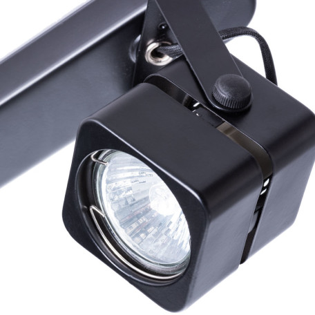 Потолочный светильник с регулировкой направления света Arte Lamp Misam A1315PL-4BK, 4xGU10x50W - миниатюра 4