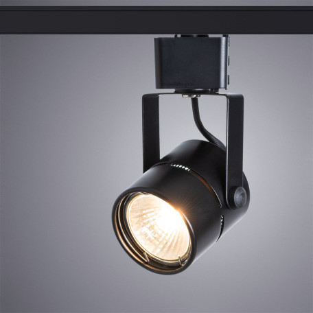 Светильник для трековой системы Arte Lamp Mizar A1311PL-1BK, 1xGU10x50W - фото 2