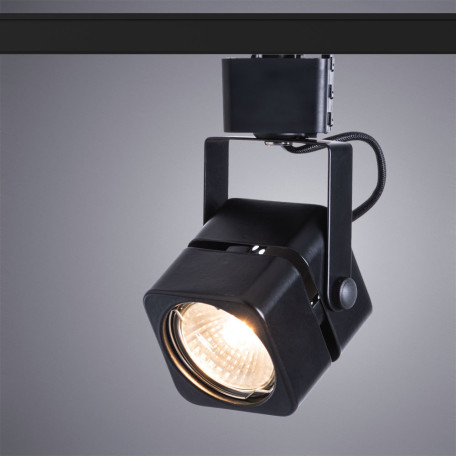 Светильник для трековой системы Arte Lamp Misam A1315PL-1BK, 1xGU10x50W - фото 2