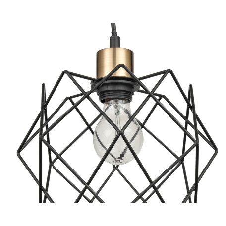 Подвесной светильник Vele Luce Scheletro VL6392P01, 1xE27x60W - миниатюра 4