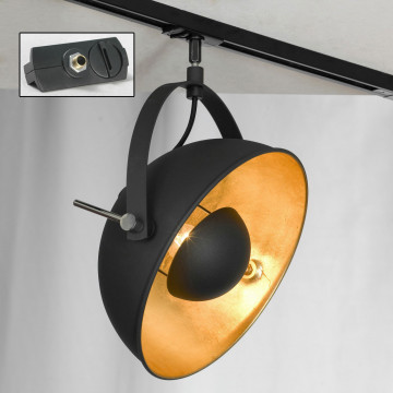 Потолочный светильник с регулировкой направления света Lussole Loft Sherrelwood LSP-9825, IP21, 1xE27x60W - миниатюра 2