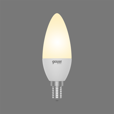 Светодиодная лампа Gauss 1033116 E14 5,5W, 3000K (теплый) - миниатюра 3