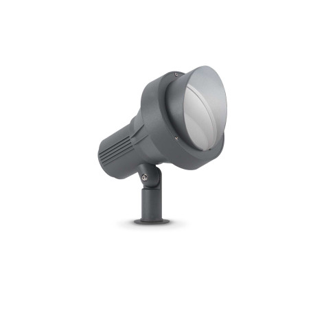 Прожектор Ideal Lux TERRA PR BIG ANTRACITE 033044, IP65, 1xE27x60W, темно-серый, металл, стекло