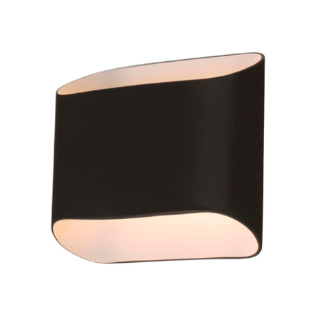 Настенный светильник Azzardo Pancake AZ0112, 2xG9x40W, черный, стекло