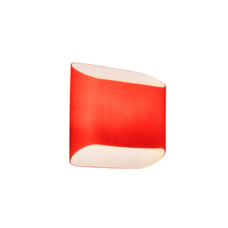 Настенный светильник Azzardo Pancake AZ0136, 2xG9x40W, красный, стекло