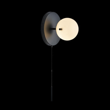 Настенный светильник Loft It Signal 10029W Black, 1xG9x40W - миниатюра 4
