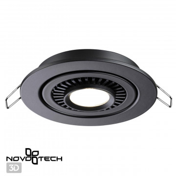 Встраиваемый светодиодный светильник Novotech Gesso 358816, LED 9W 4000K 770lm - миниатюра 4