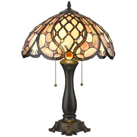 Настольная лампа Velante 865-804-02, 2xE27x60W - миниатюра 1