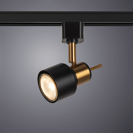 Светильник для трековой системы Arte Lamp Almach A1906PL-1BK, 1xGU10x50W - миниатюра 2