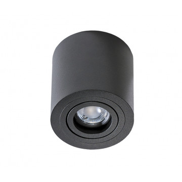 Потолочный светильник Azzardo Brant AZ2819, IP44, 1xGU10x50W, черный, металл - миниатюра 2