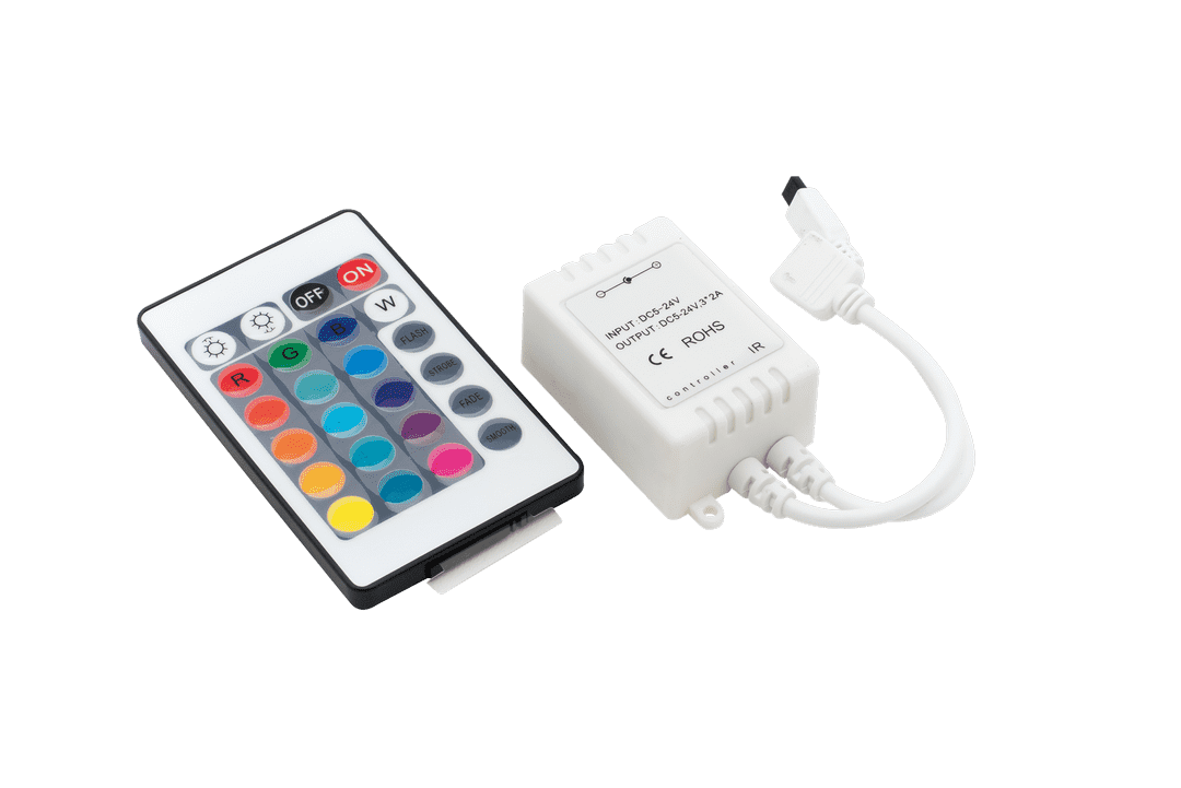 RGB-контроллер с пультом дистанционного управления SWG IR-RGB-24-6A 000932 (00000000932) - фото 1