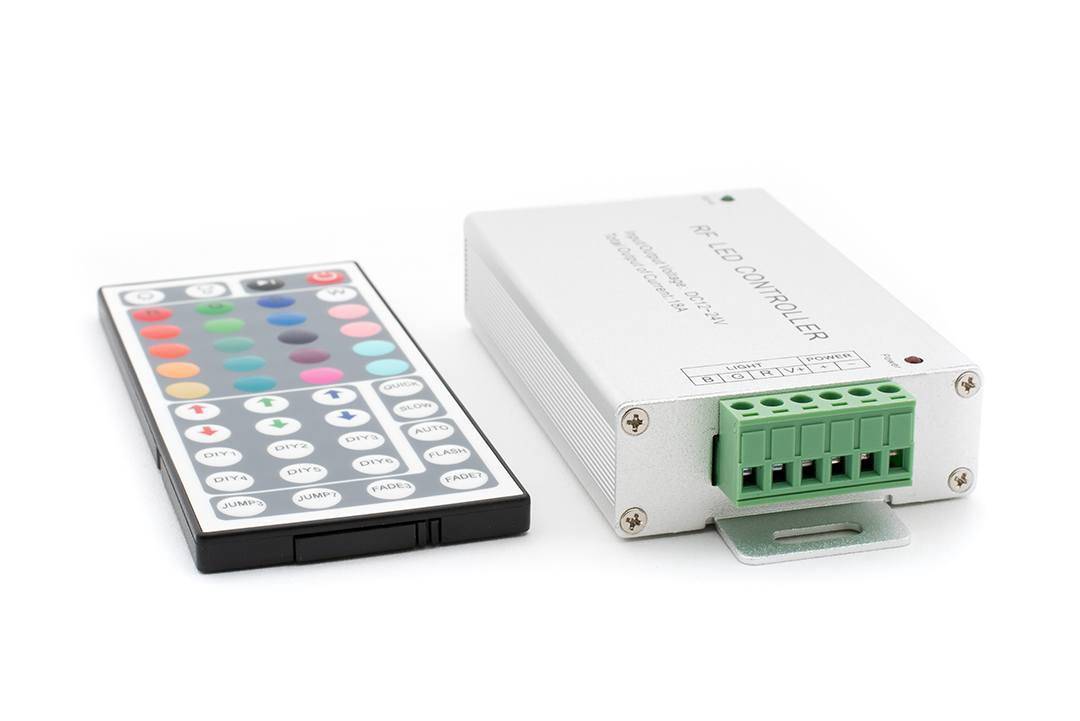 RGB-контроллер с пультом дистанционного управления SWG RF-RGB-44-18A 000933 (00000000933) - фото 2
