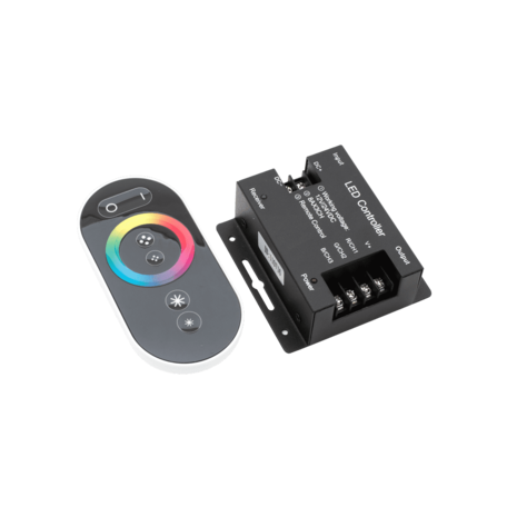 RGB-контроллер с пультом дистанционного управления SWG RF-RGB-S-24A 000936 (00000000936)
