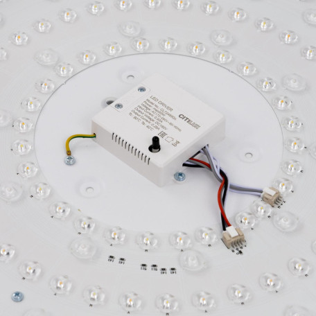 Потолочный светодиодный круглый светильник с пультом ДУ Citilux Купер CL72495G0, LED 95W 3000-5500K + RGB 7600lm - миниатюра 17