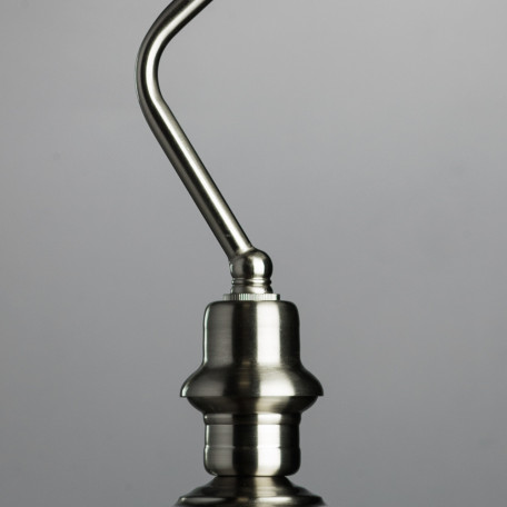 Настольная лампа Arte Lamp Banker A2491LT-1SS, 1xE27x60W, серебро, белый, металл, стекло - миниатюра 3