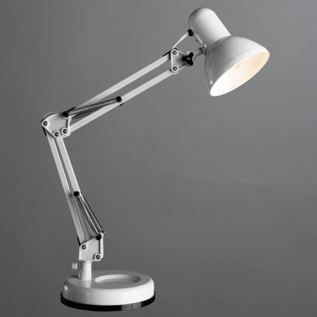 Настольная лампа Arte Lamp Junior A1330LT-1WH, 1xE27x40W, белый, металл - миниатюра 2