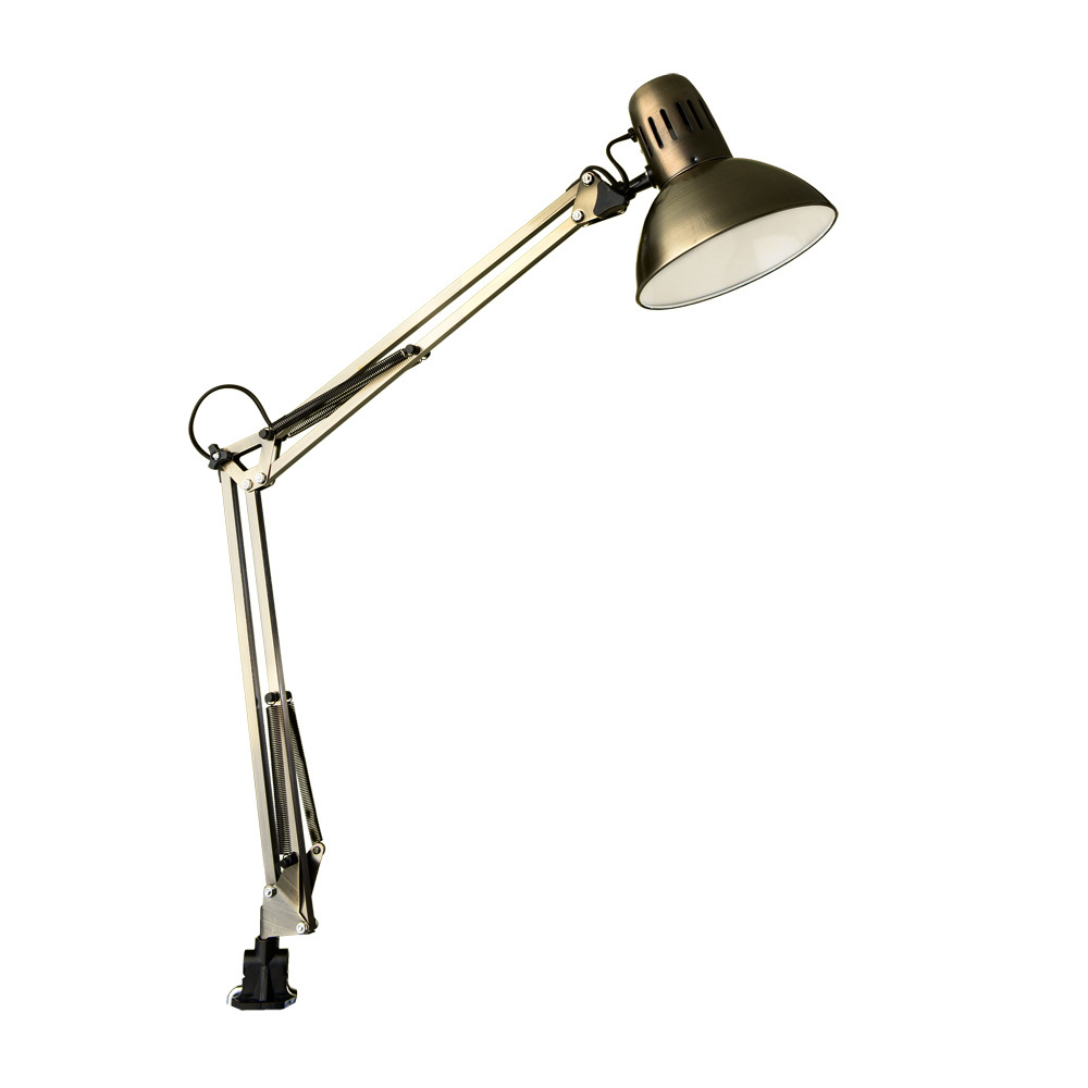 Настольная лампа Arte Lamp Senior A6068LT-1AB, 1xE27x40W, бронза, металл - фото 1