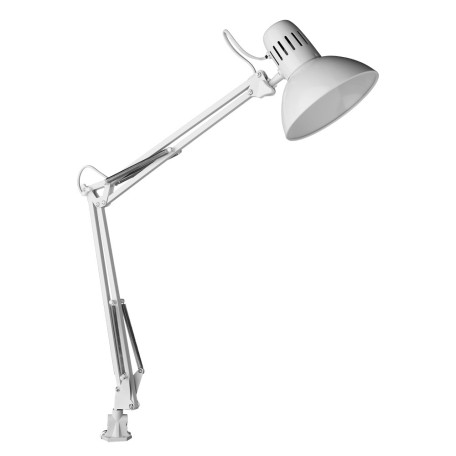 Настольная лампа Arte Lamp Senior A6068LT-1WH, 1xE27x40W, белый, металл