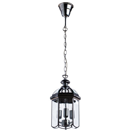 Подвесная люстра Arte Lamp Rimini A6505SP-3CC, 3xE14x60W, хромированный, прозрачный, металл, металл со стеклом