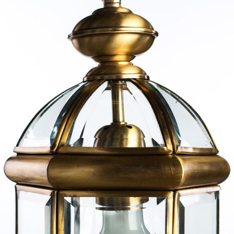Подвесной светильник Arte Lamp Rimini A6501SP-1AB, 1xE27x100W, бронза, прозрачный, металл, металл со стеклом - фото 3