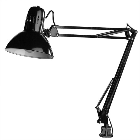 Настольная лампа Arte Lamp Senior A6068LT-1BK, 1xE27x40W