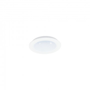 Светодиодная панель Eglo Fiobbo 97592, LED 10W 3000K 1100lm, белый, металл с пластиком, пластик
