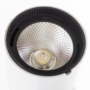 Настенный светодиодный светильник Nowodvorski Flat LED 9422, IP44, LED 12W 360lm, серый с белым, металл с пластиком - миниатюра 5