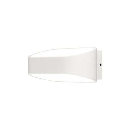 Настенный светодиодный светильник Nowodvorski Havana LED 9511, IP44, LED 9W 430lm, серый, металл - миниатюра 1