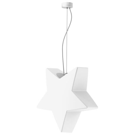 Подвесной светильник Nowodvorski Star 9418, 1xE27x40W, белый, пластик - миниатюра 1